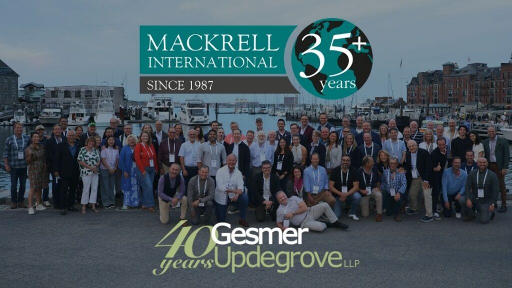 Gesmer Updegrove Hosts 2025 Mackrell International Americas Regional Business Meeting